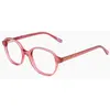 Mädchen Brille Demetz Disney Princess & Frozen DPAA228 Rose TU