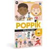 Poppik, Sticker, Sticker Lernposter Menschlicher Körper (49 Sticker)