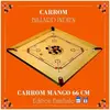 Gesellschaftsspiele Carrom art Mango 83x83 cm
