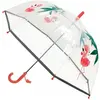 Smati, Regenschirm, Regenschirm für Kinder, transparent, Glocke, fluor...