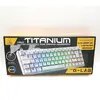 Gaming-Tastatur The G-Lab Keyz Titanium, mechanisch, 65%, RGB, AZERTY,...