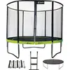 Kangui Trampolin Ø 300cm + Leiter + Abdeckung + Verankerungsset - PUNC...