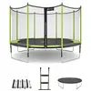 Kangui Trampolin Ø 430cm + Netz + Leiter + Abdeckung + Verankerungsset...