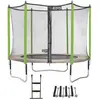 Trampolin Ø 300cm + Leiter + Verankerungsset - JUMPI 300   Taupe/Grün