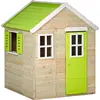 Kinder-Spielhaus für draußen   Holzspielhaus mit Boden TINNI