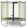 Gartentrampolin Ø 250cm + Sicherheitsnetz - JUMPI 250   Taupe/Grün