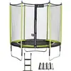 Kangui Trampolin Ø 250cm + Leiter + Verankerungsset - JUMPI 250   Schw...