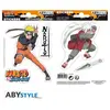 ABYstyle GED, Sticker, Set Adesivi Naruto - 2 Fogli 16x11 cm (Naruto/J...