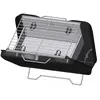 Holzkohle- oder elektrogrill 35 x 25 cm schwarz Little balance 3048