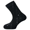 Socken Verjari Trail Dry Schwarz 39/42