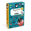 Janod Boy´s Crazy Faces Magneti´book Pädagogisches Spielzeug