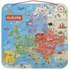 Janod Karte Von Europa Magnetische Version Deutsch