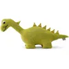 Großes dinosaurier kuscheltier - 18 x 51 cm - Grün | by SEVIRA KIDS