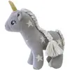 Einhorn Kuscheltier Sterne zauberhaft - 38 x 30 cm - Grau | by SEVIRA ...