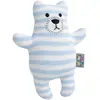Großer Strick Teddybär - 35 x 18 cm - Blau | by SEVIRA KIDS