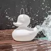 LED-Designleuchte DUCK-DUCK S für außen in Weiß