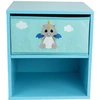 Nachttisch mit Schublade Kind Fun House Léon le Dragon 36x33x30 cm