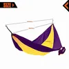 Einplatz Camping-Hängematte aus Stoff O'Camp Lila 270x130x10 cm