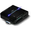 Exertis Connect CR-008U3 (USB), Speicherkartenlesegerät, Schwarz