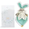 Doudou Geschenkset - Spielzeug türkis Freund Kaninchen 24 cm