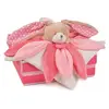Doudou et Compagnie Geschenkset Hase 28cm, Spieltiere