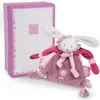 Doudou et Compagnie Kirsche Hase mit Schnullerhalter (20.50 cm)
