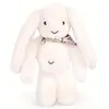Doudou et Compagnie Schmusetuch Weißes Kaninchen Plüschtier 35 cm