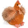 Doudou Histoire d'Ours Plüsch Rote Henne 20 cm
