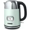 MUSE Retro Wasserkocher 1,7 L mit Temperaturanzeige, Filter, Pastellgr...