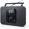 Muse M-091 R, Tragbar, Digital, AM, FM, LCD, Weiß, Schwarz