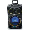 Muse M1938DJ, 500 W, Verkabelt & Kabellos, Schwarz, Drehregler, LED, M...