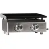 Plancha "Presto 4" - 4 Brenner - 9,7 kW - Grau