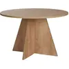 Esstisch "Virella" aus Holz   120 x 120 x 75 cm   Saphir-Eiche