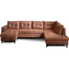 Best Mobilier Nordic, Ecksofa, Braun, 7 Sitz(e), Nordic, Mikrofaser, H...