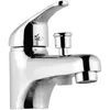 Rousseau 4056452 Einloch Mischbatterie für Badewanne/Dusche Chrom