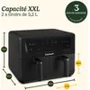 Cuisinart AFD10OBLE, Heißluftfritteuse, 10,4 l, 210 °C, 12 Person(en),...