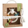 Sophie La Girafe So´pure Color Beißring Rassel 100% Naturkautschuk Hev...