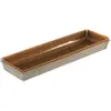 De Buyer Rechteckige Perforierte Kuchenform 35x10.5x3.5 Cm