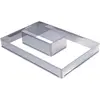 de Buyer Patisserie Rahmen Edels. einst. max 56-84 rechteck, Backform,...