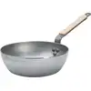 de Buyer Mineral B Bois, Rund, Allzweckpfanne, Edelstahl, 2,5 l, Holz,...