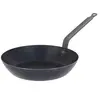 De Buyer Coupe Lyonnaise Bratpfanne Blau Metall, schwarz, Diamètre 20