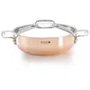 De Buyer Stahl Prima Matera Kupfer-/gewölbter Stieltopf 28 Cm