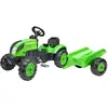 Falk Toys Traktor Garden Master Grun Mit Anhanger 2/6