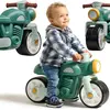Falk Je dzik, grünes Retro-Design, Laufrad, leise Räder, für Kinder im...