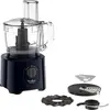 Moulinex FP2428, 2,4 l, Schwarz, Transparent, Drehregler, 800 W, 260 m...