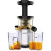 Moulinex ZU420E, Langsamer Entsafter, Aluminium, Schwarz, Schwarz, 80 ...