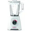 Moulinex LM420110, Tischplatten-Mixer, 2 l, Eis-Crusher, 600 W, Weiß