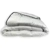 ABEIL Schwarze, extra warme Winter Bettdecke 200x200 cm mit schwarzen ...