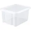 EDA Aufbewahrungsbox 30L - weis - stapelbar - 44 x 36 x 25 cm
