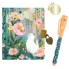 DJECO Tagebuch Geheimes Tagebuch mit Schloss und Stift mit UV-Lampe